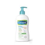 Cetaphil Baby Daily Lotion 399ml – Gentle, hydrating lotion for sensitive baby skin.