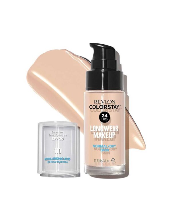 Revlon ColorStay Foundation Normal/Dry 30ml – Full coverage, long-lasting foundation for hydrated skin.