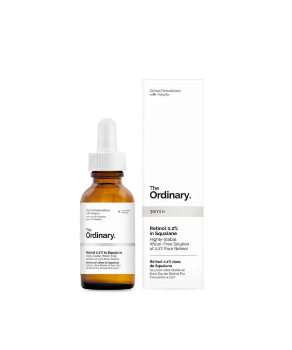 The Ordinary Retinol 0.2% in Squalane – 30ml – Gentle Anti-Aging Skincare Treatment