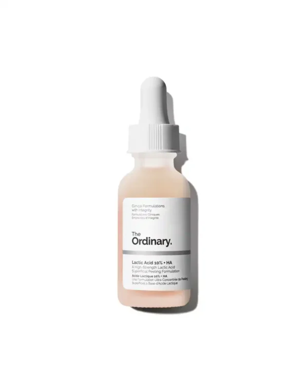 The Ordinary Lactic Acid 10% + HA 2% – Exfoliating serum for smoother, brighter skin