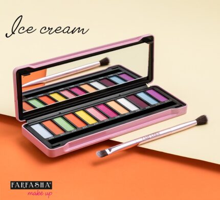 Farfasha Ice Cream eyeshadow palette for daily and party makeup
